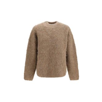S&eacute;fr Beige Spandex Mens Sweatshirt