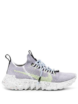 Nike Space Hippie 01 Grey Volt sneakers - unisex - Nylon/Polyester/Rubber - 8