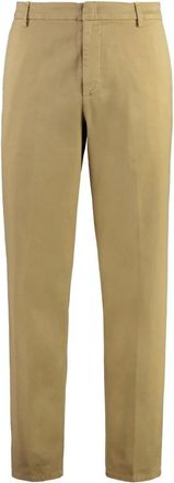 Dondup Heren, Broeken, Beige, Maat: W31 Katoen