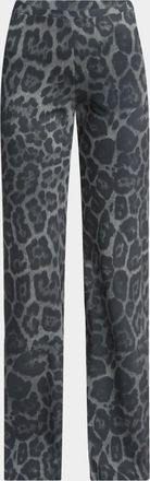 Stella McCartney Flared Leopard Print Pants