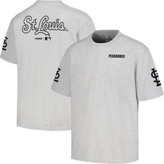 Pleasures Mens PLEASURES Gray St. Louis Cardinals Team T-Shirt at Nordstrom, Size Medium