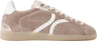 VIA VAI Nilla Khloe Sneaker - Dames - Sneakers - Beige - 39 EU - Leer - Schoenen
