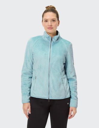 Joy Sweatjacke JOY SPORTSWEAR SWEATJACKE MALENA, Damen, Gr. 38, arctic rain, Obermaterial: 100% Polyester, Sweatjacken Sweatjacke, aus Polyester, f&uuml;r Frei