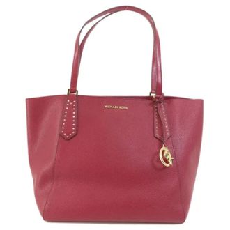 Michael Kors Pre-owned Handbags, female, Red, Size: ONE SIZE Pre-owned Leather handbags