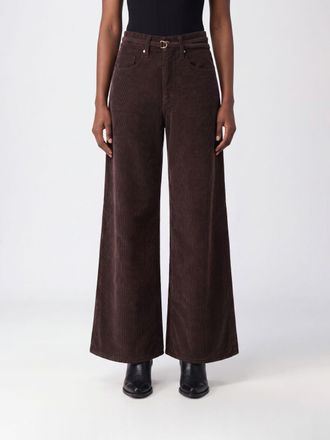 Cycle Big Low High-Waisted Wide-Leg Corduroy Velvet Trousers