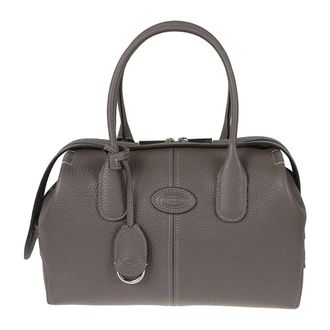 Tod's Dames, Tassen, Grijs, Maat: ONE Size Leer