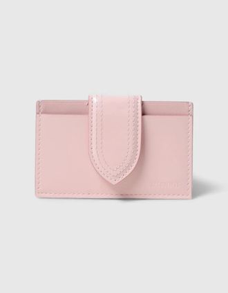 Jacquemus Womens Jacquemus Le Porte Cartes Cardholder Pale Pink - Size: O/S