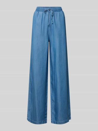 Vero Moda Wide Leg Hose aus Lyocell Modell BREE in Blau, Gr&ouml;&szlig;e XL/30