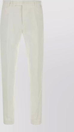 Pantaloni Torino lyocell blend slim trousers belt loops