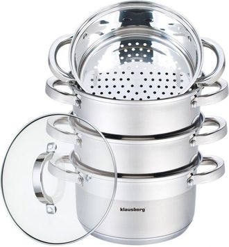 OEM Olla De Vapor Klausberg 5 Piezas 18cm Kb-7137