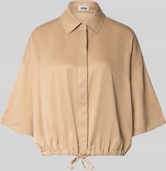 Drykorn Drykorn Relaxed Fit Bluse aus Modal-Mix Modell Lainay in Lachs, Gr&ouml;&szlig;e 34