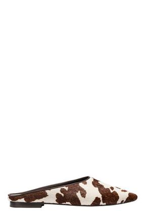 Margaux Eyewear The Clara Mules in Cow Print Haircalf at Nordstrom, Size 36.5