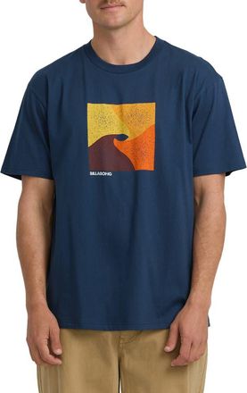 Billabong Minds Eye Cotton Graphic T-Shirt in Midnight at Nordstrom, Size Xx-Large