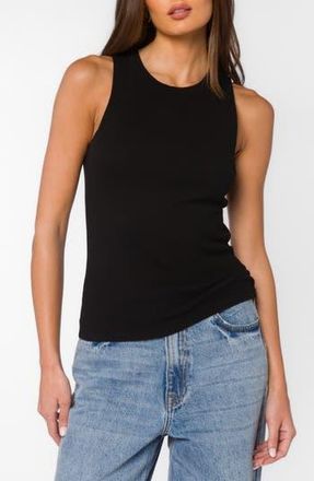 Velvet Heart Tibby Ribbed Tank in Black at Nordstrom Rack, Size X-Large