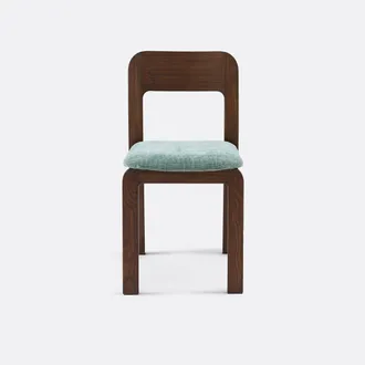 La Redoute Interieurs Met massief iepenhout gestoffeerde stoel Talet