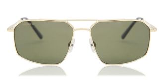 Serengeti Eyewear Wayne Polarized SS546001 Mens Sunglasses Gold Size 57