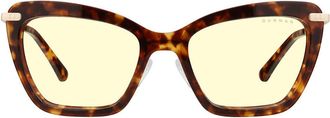 Gunnar ANNA ANN-02301 Blue-Light Block Womens Sunglasses Tortoiseshell Size 54