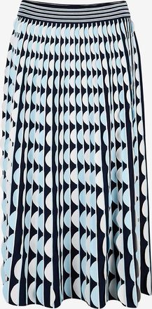 SIMKHAI Midi-Strickrock mit geometrischem Muster Micah