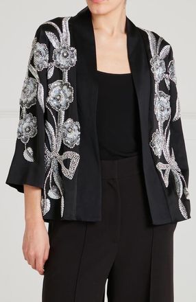 Temperley London Lana Jacket in Black at Nordstrom, Size 4
