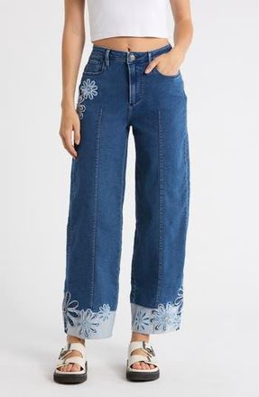 Free People Betty High Waist Knit Jeans in Dark Wash at Nordstrom Rack, Size 28