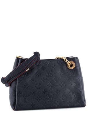 Louis Vuitton Surene Handbag Monogram Empreinte Leather BB shoulder bag - women - Calf Leather/Leather - One Size - Blue