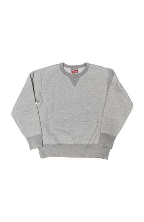 Fortela Vintage Inspired Crew Neck Sweatshirt in Melange Grey at Nordstrom, Size X-Large