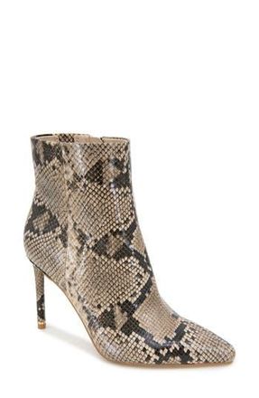 Kenneth Cole Quincy Bootie in Taupe Snake at Nordstrom Rack, Size 7.5