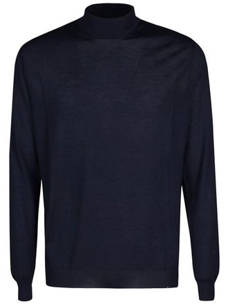 Malo mock-neck sweater - men - Cashmere - 54 - Blue