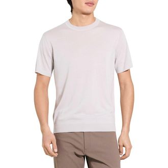 Theory Soris Regal T-Shirt in Silver Cloud at Nordstrom, Size Xx-Large