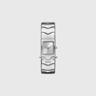 Diesel Diesel Closer Three-Hand Stainless Steel Watch - Timeframes - Unisex - Silver