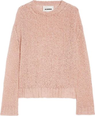 Jil Sander Trui met ronde hals - Roze