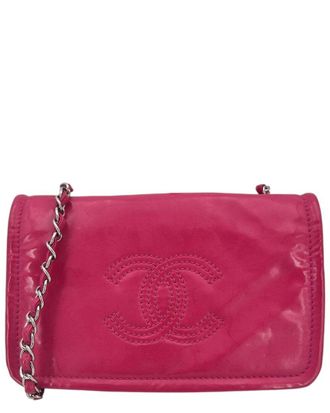 Chanel Pink Patent Leather Shoulder Bag (Authentic Pre-Loved)
