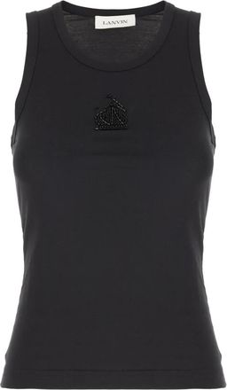 Lanvin Donna, Top, Nero, XS, new