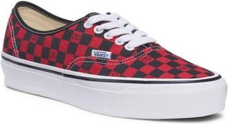 Valentino Garavani x Vans Authentic Low Top Sneaker in Rouge/Nero at Nordstrom, Size 8.5Us
