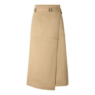 Bogner Jocy wrap skirt for women - Camel - 34