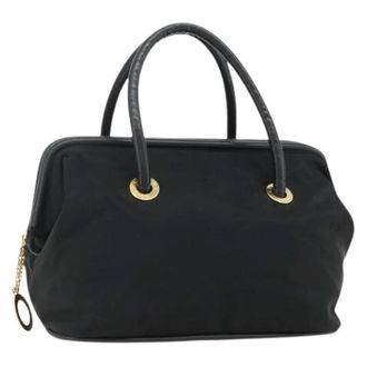 Celine Pre-owned Handbags, female, Black, Size: ONE SIZE Pre-owned Vintage Hand Bag