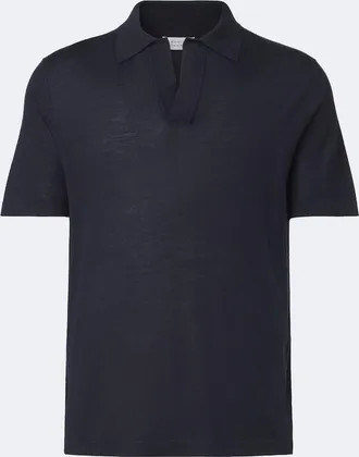 Gabriela Hearst Polo Stendahal in cashmere e seta