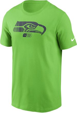 Nike Seattle Seahawks Faded Essential Nike Mens NFL T-Shirt in Green | N1993HN78-P8V