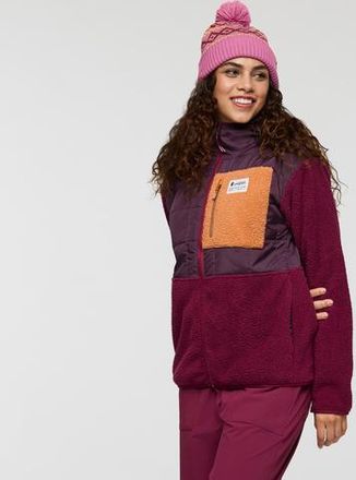 Cotopaxi Trico Hybrid Hooded Jacket - Womens in Blackberry And Jam at Nordstrom, Size X-Large