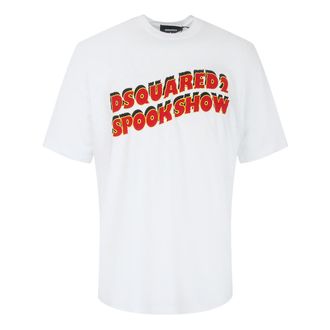 Dsquared2 Logo T-shirt Wit