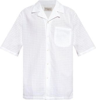Officine Générale Camicia a quadri - Bianco