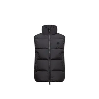 Moncler Moncler Gabas Down Vest, Men, Black, Size: 2