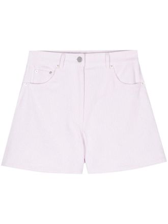 Remain Caja striped shorts - women - Fabric - 27 - Pink