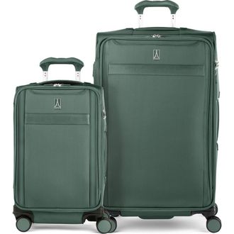 Travelpro Versapack + Softside 21 Carry On & 29 Large Checked Spinner Luggage Set in Desert Sage at Nordstrom