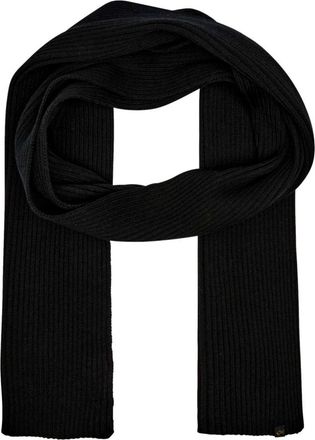 Paul & Shark Geribbelde wollen sjaal - Heren - Wintersjaals - Zwart - ONE Size - Wol - Accessoires