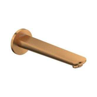 Duravit Ca&ntilde;o Para Ba&ntilde;o Duravit Wave Bronce Cepillado