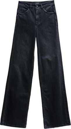 Salsa Weite Jeans SALSA Salsa Jeans Jeans Faith Wide, Damen, Gr. 25, L&auml;nge 32, schwarz, Obermaterial: 98% Baumwolle CO. 2% Elasthan EL., Jeans Weite Jeans