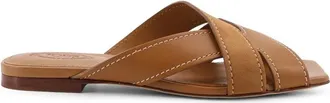 Tod's Slippers - Dames - Sandalen - Bruin - 37 1/2 EU - Schoenen