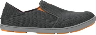 Olukai Mens Nohea Mesh Slip-On Shoe In Dark Shadow