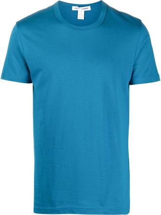 Comme Des Gar&ccedil;ons crew neck T-shirt - men - Cotton - M - Blue